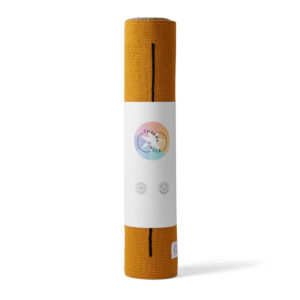 Handmade Cotton Yoga Mat - Mustard