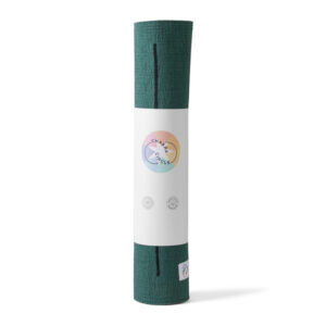 Handmande Cotton Yoga Mat - Dark Green