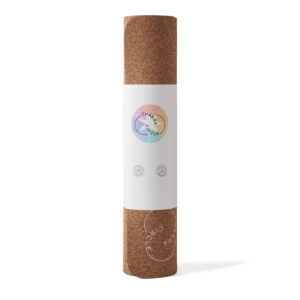 Cork & Natural Rubber Yoga Mat with Carry Sling